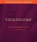 Portada Declaración Femicidio