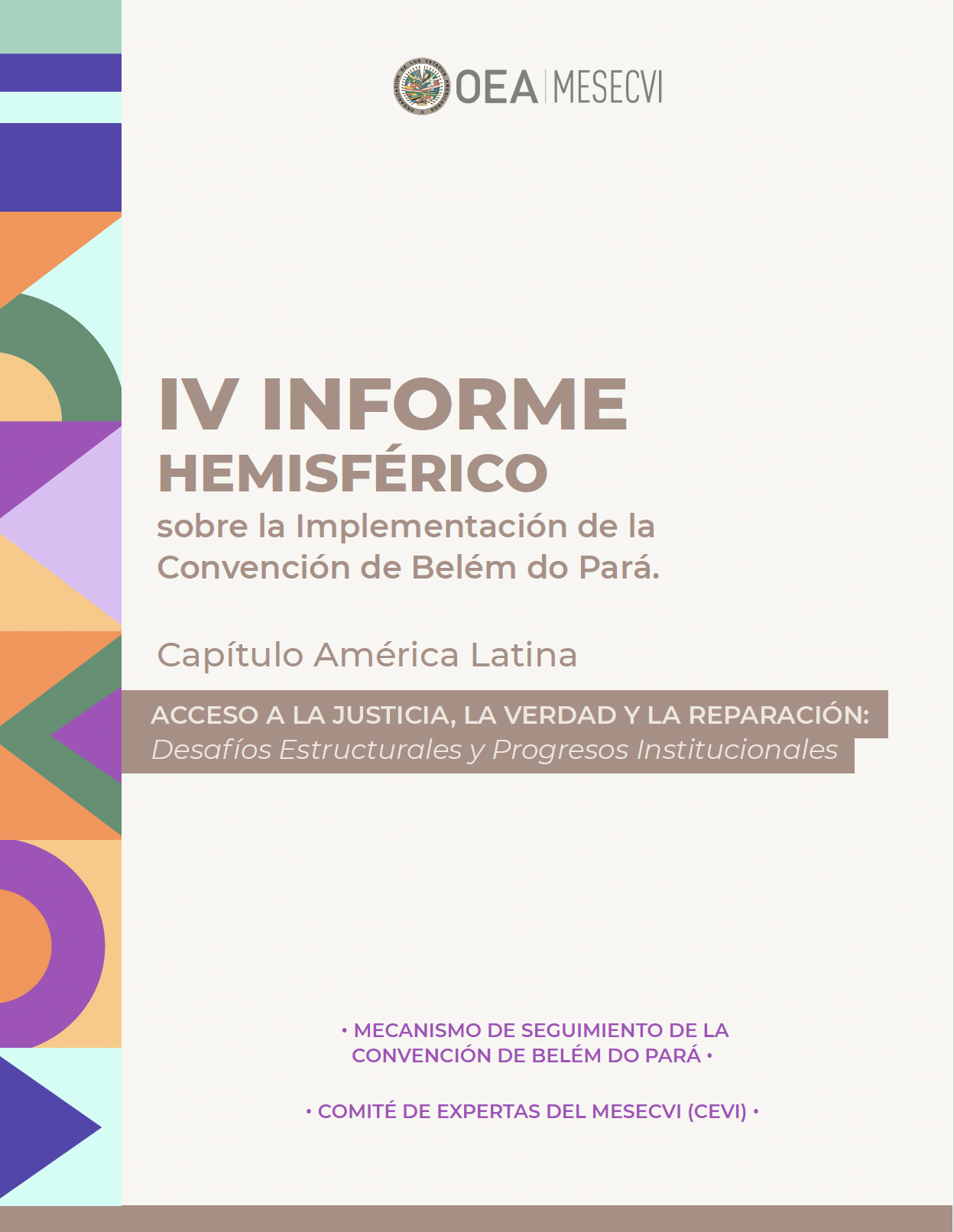 Portada Cuarto Informe Hemisferico