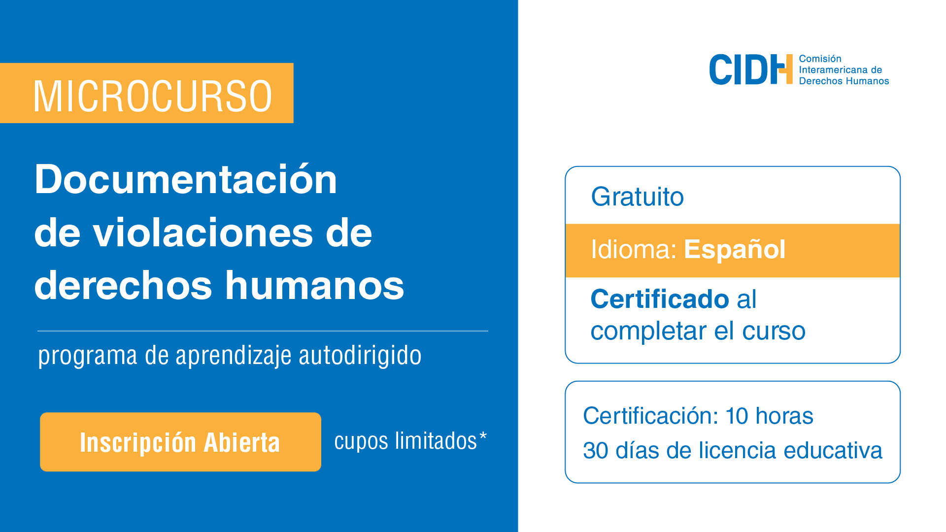 Microcurso Documentacin de Violaciones de Derechos Humanos