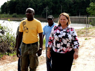 IACHR Visit a Maroon village composed of 8,000 persons, village of Brownsweg, district of Brokopondo, Suriname.