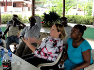 IACHR Visit a Maroon village composed of 8,000 persons, village of Brownsweg, district of Brokopondo, Suriname.