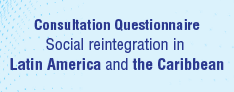 consultation questionnaire on social reintegration in Latin America and the Caribbean
