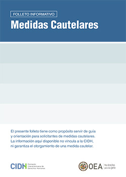 Folleto Informativo - Medida Cautelar