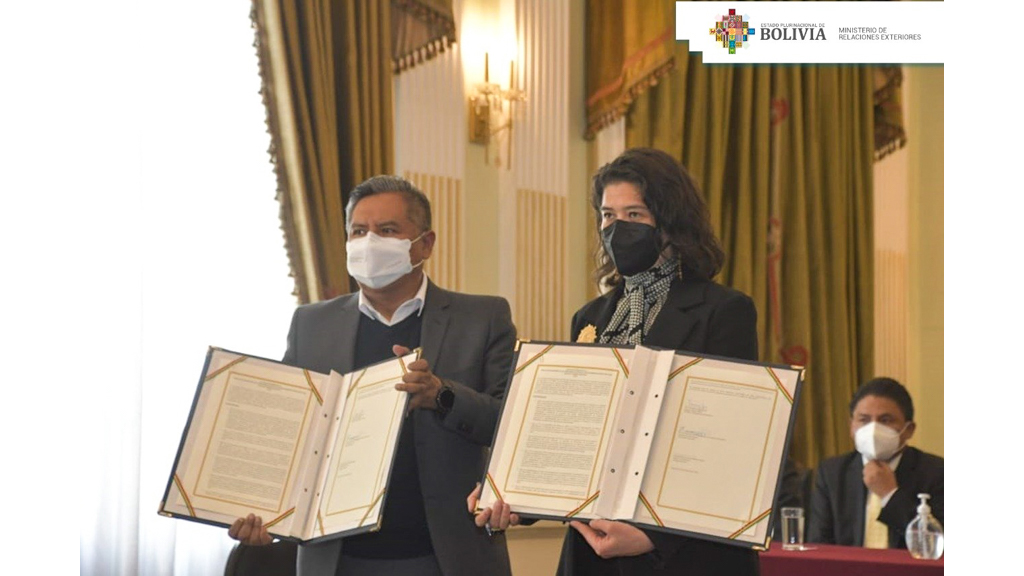 Firma de Acuerdo e instalación de la MESEG-Bolivia