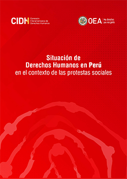 Situation of Human Rights in Peru in the context of social protests