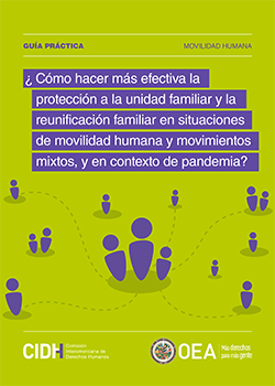 Gua Prctica sobre Cmo hacer ms efectiva la proteccin a la unidad familiar y la reunificacin familiar en situaciones de movilidad humana y movimientos mixtos, y en contexto de pandemia?