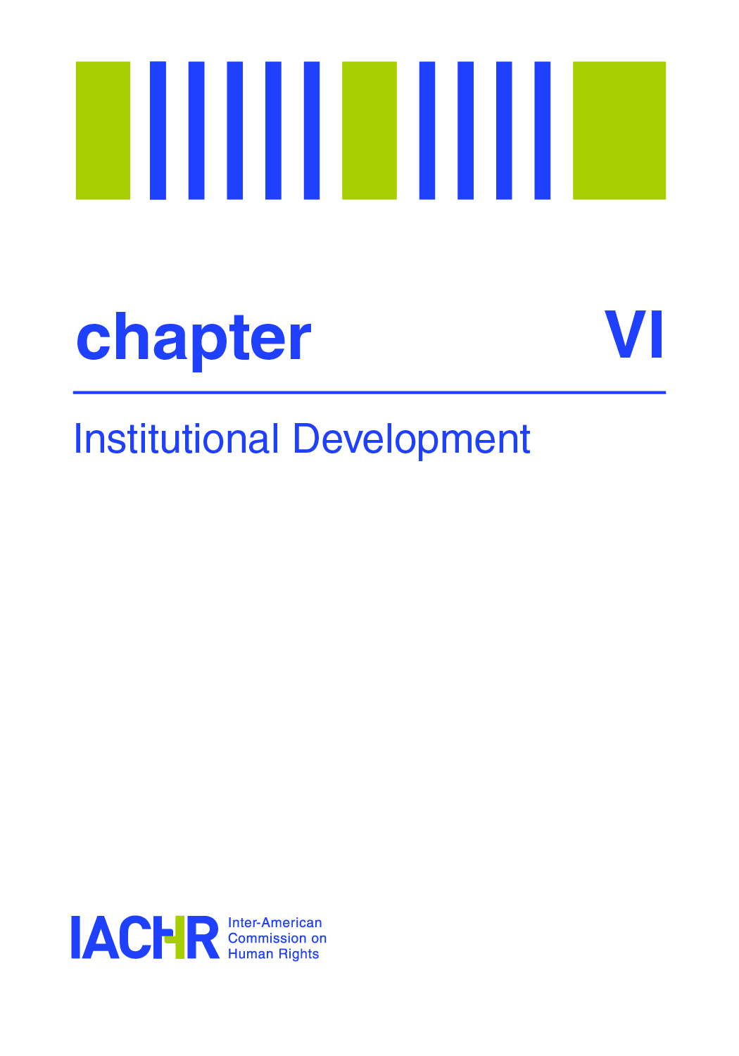 Institutional Development