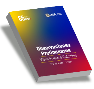 Observaciones preliminares de la visita in loco a Colombia