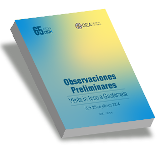 Observaciones preliminares de la visita in loco a Guatemala
