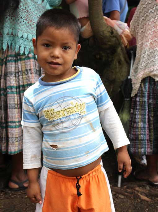 CIDH visita Agua Caliente, Valle de Polochic, Guatemala