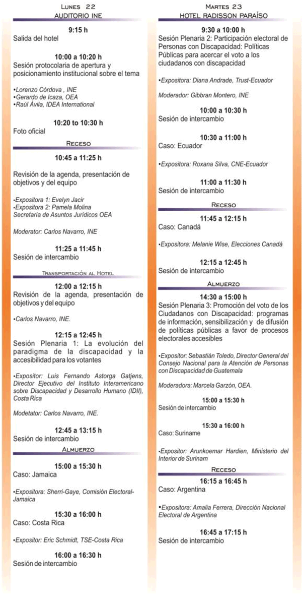 agenda