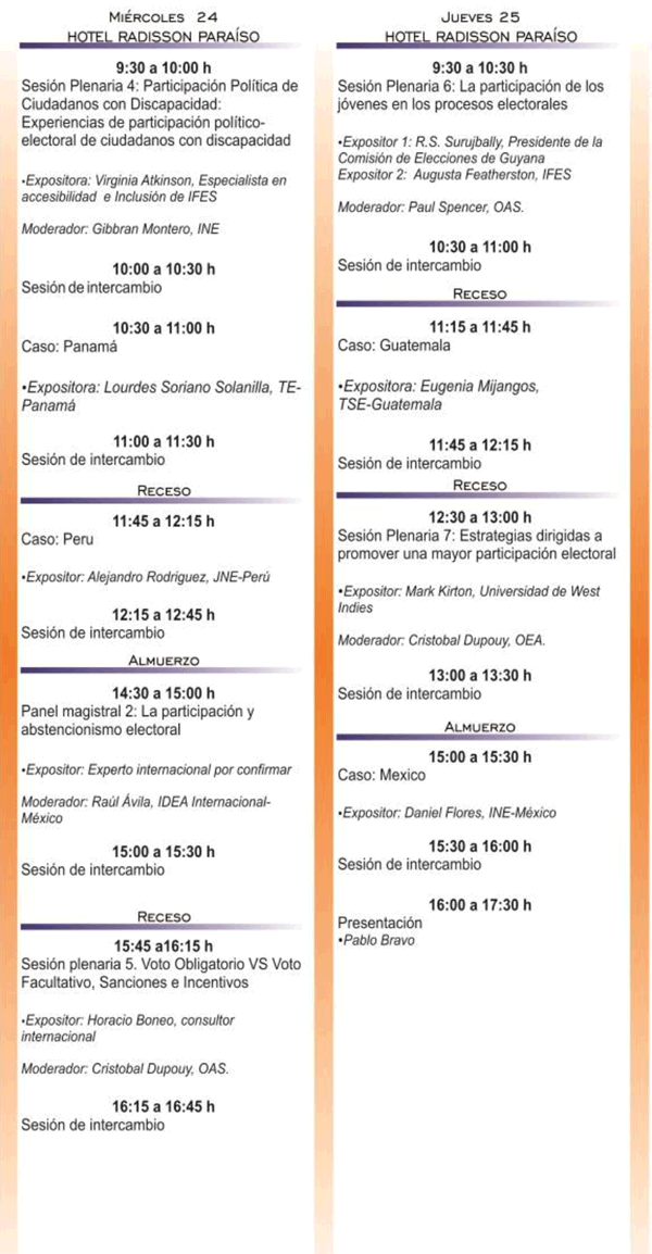agenda