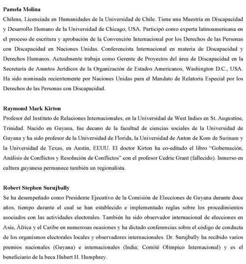 panelistas