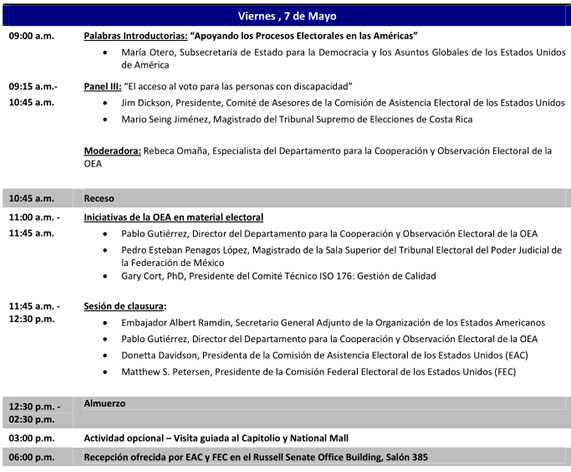 agenda