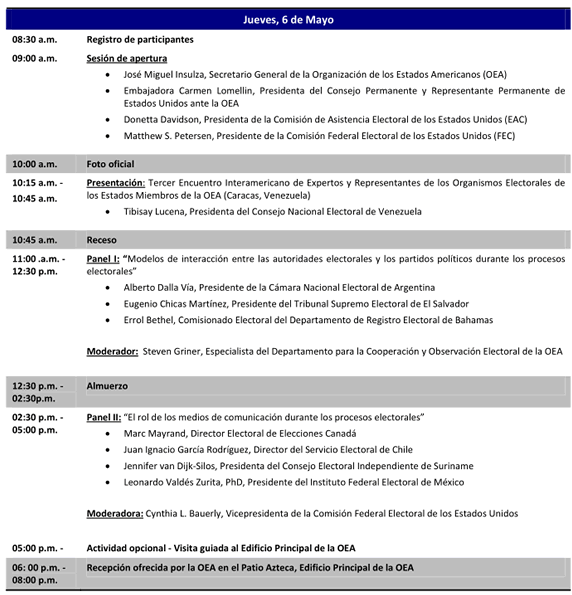 agenda