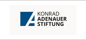 Logo y acceso a la página web de Konrad Adenauer Stiftung