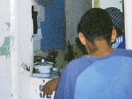 The delegation visits the penitentiary of Guayaquil