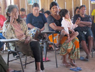 Rapporteur Dinah Shelton had several meetings with indigenous peoples during the visit to Paraguay in 2010