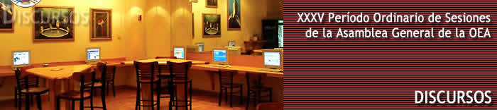 XXXV Perodo Ordinario de Sesiones de la Asamblea General de la OEA