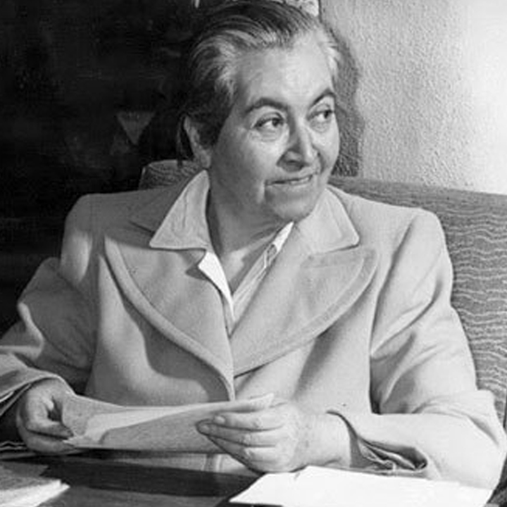Gabriela Mistral Photograph