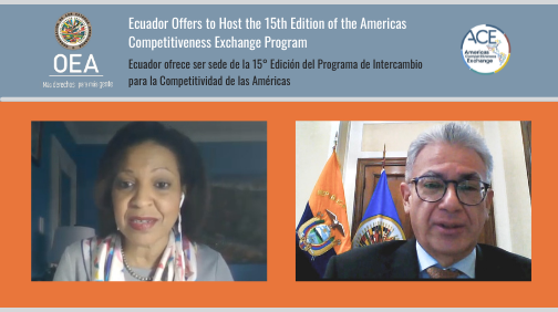 Ecuador Offers to Host the 15th Edition of the Americas Competitiveness Exchange Program